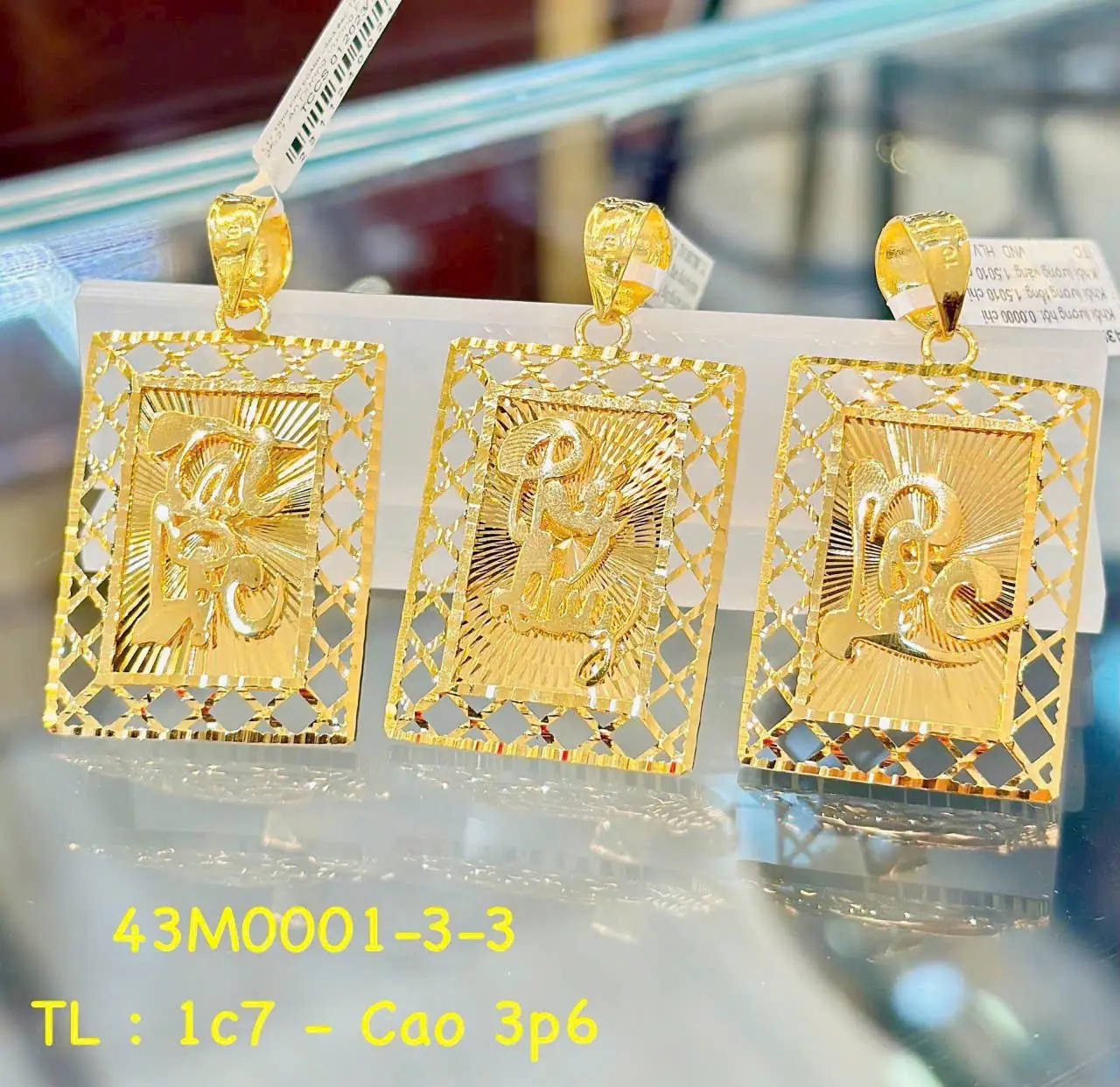 Mặt Dây Chuyền Phúc Lộc Thọ